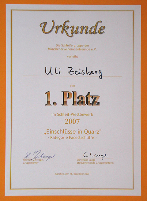 Urkunde
